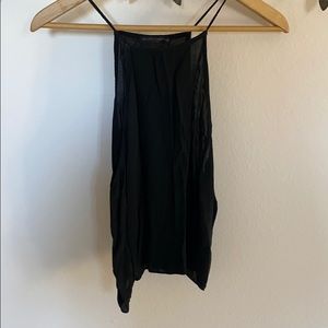 Brandy Melville Black Halter Tank Top